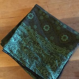 Vintage Italian silk scarf